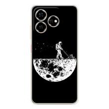 Силіконовый Чохол з принтом "Космонавти" на ZTE Nubia V60 – Космонавт