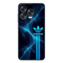 Чехлы Адидас для ZTE Nubia V70 Design (AlphaPrint) (Синий Адидас)