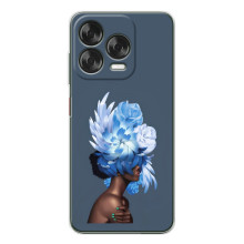 Чехлы (ART) Цветы на ZTE Nubia V70 Design (VPrint) (Цветы на голове)