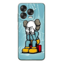 Чехлы для ZTE Nubia V70 Design - Bearbrick Louis Vuitton (PREMIUMPrint) (Плач Bearbrick)