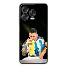 Чехлы для ZTE Nubia V70 Design (Leo чемпион) (AlphaPrint) (Кубок Месси)