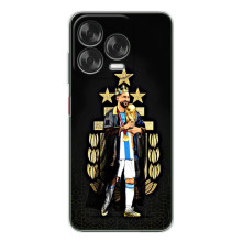 Чехлы для ZTE Nubia V70 Design (Leo чемпион) (AlphaPrint) (Месси Король)