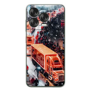 Чехлы на Новый Год ZTE Nubia V70 Design – Кока Кола