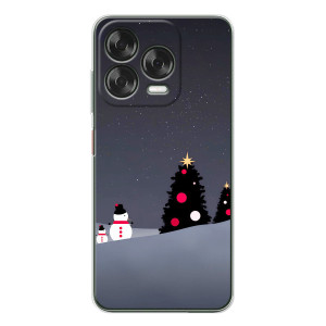 Чехлы на Новый Год ZTE Nubia V70 Design – Снеговички