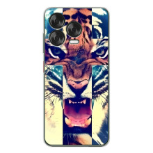 Чохли з зображенням різних тварин на ZTE Nubia V70 Design (Яскравий Тигр)