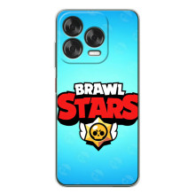 Чехлы Brawl Stars для ZTE Nubia V70 Design (AlphaPrint) (Лого Бравл Старс)