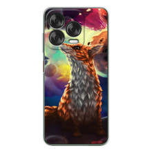 Чехлы с картинкой Лисички для ZTE Nubia V70 Design (VPrint) – Лисица в космосе