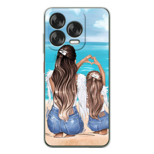 Чохол з друком для ZTE Nubia V70 Design - (Мама з дитинкою) (AlphaPrint)