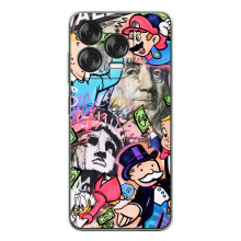 Чехлы с крутыми принтами для ZTE Nubia V70 Design - (PREMIUMPrint) (Monopoly man)