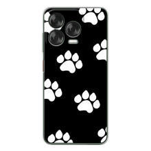 Чехлы с собаками для ZTE Nubia V70 Design (VPrint) (Следы собаки)