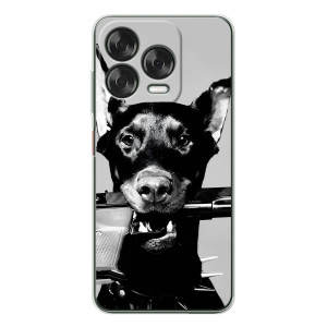 Чехол ДОБЕРМАН для ZTE Nubia V70 Design – Опасный доберман