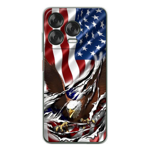 Чехол Флаг USA для ZTE Nubia V70 Design – Флаг USA