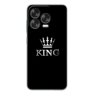 Чехол (Корона на чёрном фоне) для Нубиа В70 Дезижн – KING