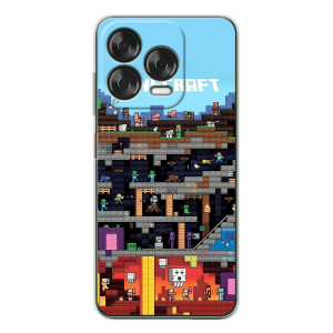 Чехол Майнкрафт на ZTE Nubia V70 Design (AlphaPrint) Minecraft