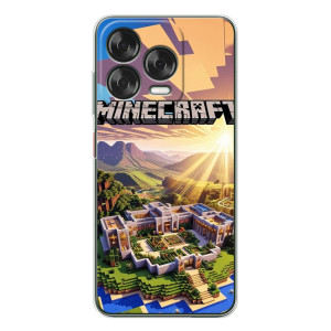 Чехол майнкрафт для ZTE Nubia V70 Design – MINECRAFT