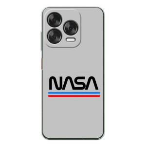 Силиконовый бампер с принтом "Наса" на ZTE Nubia V70 Design – Наса