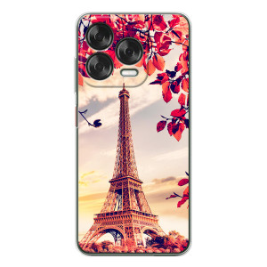 Чехол с Эйфелевой башней на ZTE Nubia V70 Design – Paris photo