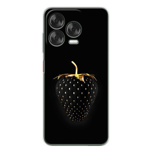 Чехол с изображением  вкусной еды для ZTE Nubia V70 Design – Чёрная клубника