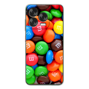 Чехол с изображением  вкусной еды для ZTE Nubia V70 Design – Разноцветные M&M'S