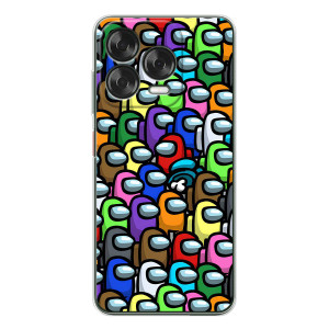 Чехол Амонг Ас для ZTE Nubia V70 Design (AlphaPrint)