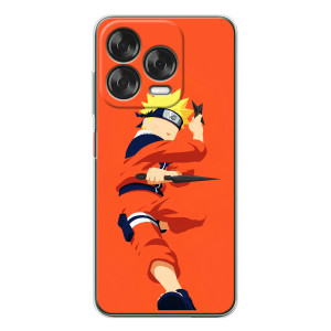 Чехлы с принтом Наруто на ZTE Nubia V70 Design – Силуэт Наруто