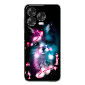 Чохол з Лисичкою для ZTE Nubia V70 Design – Чорна лисиця