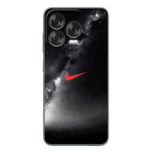 Чехол для ZTE Nubia V70 Design - с принтом Найк (AlphaPrint) (Найк красный)