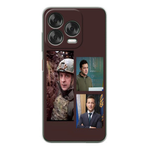 Чехол для ZTE Nubia V70 Design (AlphaPrint - с принтом Зеленского)