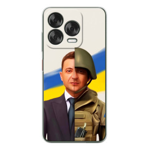Чехол для ZTE Nubia V70 Design (AlphaPrint - с принтом Зеленского)