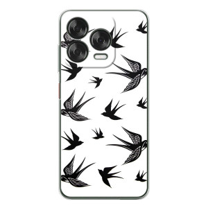 Чохол з пташками на ZTE Nubia V70 Design (VPrint)