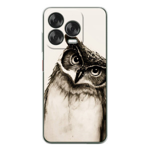 Чехол с птицами на ZTE Nubia V70 Design (VPrint)
