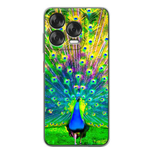 Чехол с птицами на ZTE Nubia V70 Design (VPrint)