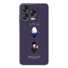 Чехлы Венсдей на ZTE Nubia V70 Design Уэнсдей (AlphaPrint) (Уэнздей и подруга)