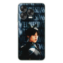 Чехлы Венсдей на ZTE Nubia V70 Design Уэнсдей (AlphaPrint) (Уэнздей кошка)