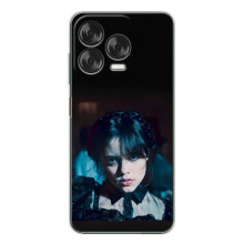 Чехлы Венсдей на ZTE Nubia V70 Design Уэнсдей (AlphaPrint) (взгляд Уэнздей)