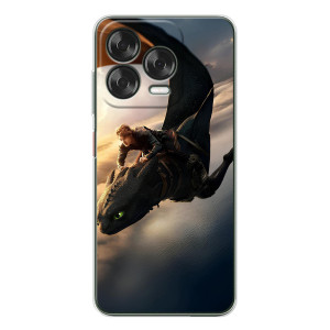 Чехол дракон Беззубик для ZTE Nubia V70 Design – Полет Беззубика