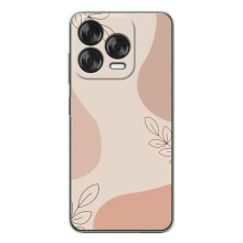Чохол квітковий дизайн для ZTE Nubia V70 Design – Кориневий фон