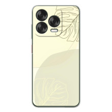 Чохол квітковий дизайн для ZTE Nubia V70 Design – Зелений фон