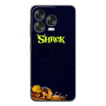 Чехол с мультфильмом Шрек на ZTE Nubia V70 Design – Шрек лого