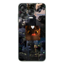 Чехол как приручить дракона на ZTE Nubia V70 Design – Дракон коллаж