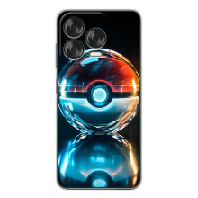 Чехол с Пикачу на ZTE Nubia V70 Design – Мяч Пикачу