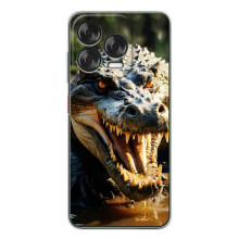 Чехол с картинкой «Хищники» для ZTE Nubia V70 Design – Крокодил