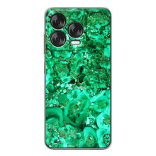 Мраморный чехол на ZTE Nubia V70 Design (VPrint) (Салатный Мрамор)