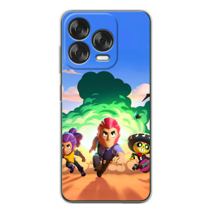 Силіконовый Чохол на ZTE Nubia V70 Design з картинкою Brawl Stars – Бравел Старс
