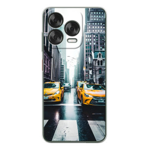 Силиконовый бампер (Работники) на ZTE Nubia V70 Design – Такси
