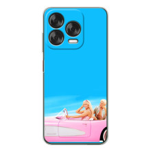 Силиконовый Чехол Барби Фильм на ZTE Nubia V70 Design – Барби и Кен