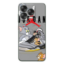 Силиконовый Чехол Nike Air Jordan на Нубиа В70 Дезижн – Air Jordan