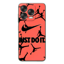 Силиконовый Чехол Nike Air Jordan на Нубиа В70 Дезижн – Just Do It