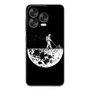 Силіконовый Чохол з принтом "Космонавти" на ZTE Nubia V70 Design – Космонавт