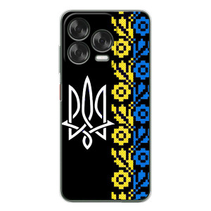 Силіконовый Чохол на ZTE Nubia V70 Design – Герб и вишиванка